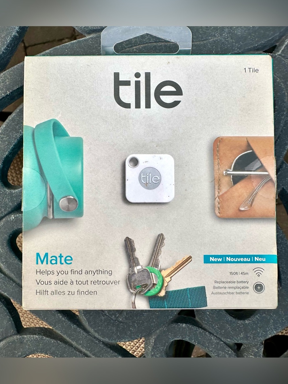 Tile Mate Bluetooth Tracker - White